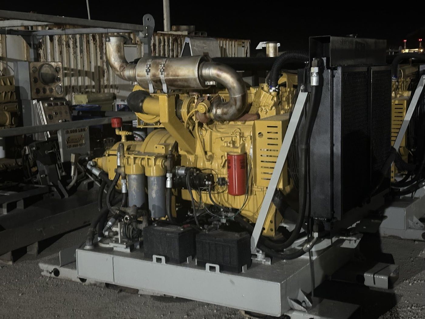 Diesel-driven 40,000 psi UHP pump skid
